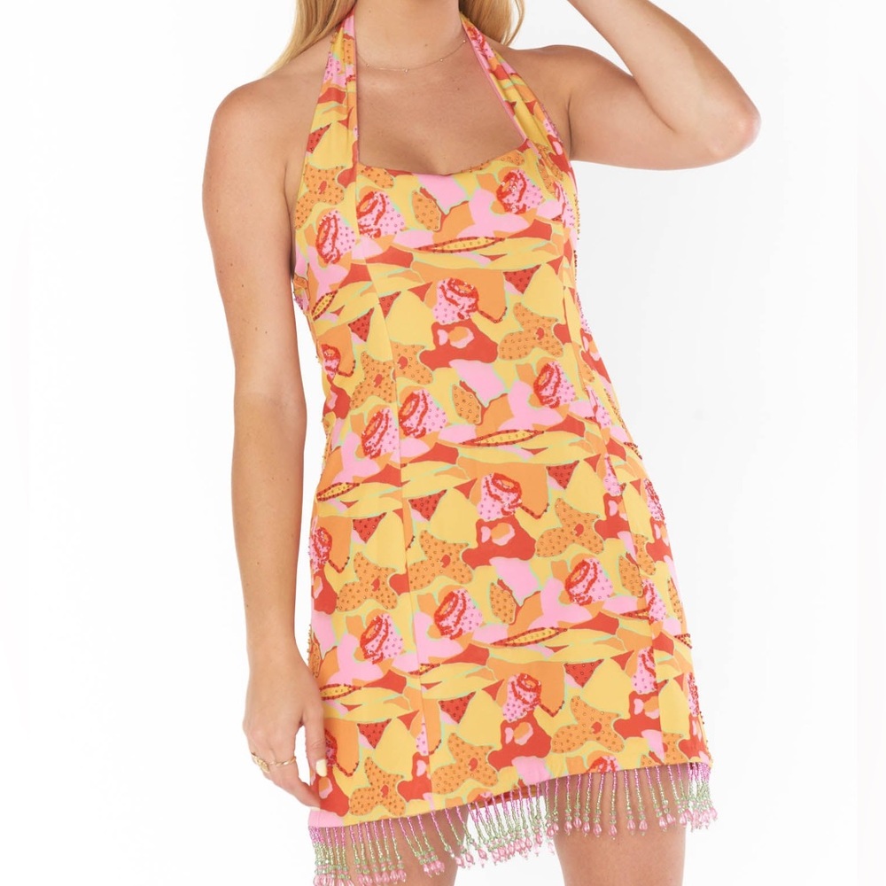 Show me your Mumu samba Havana mini dress